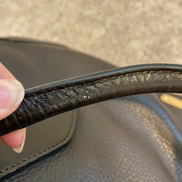 Burberry Orchard Bowling Handbag | Dark Chocolate - Picture 14 of 15